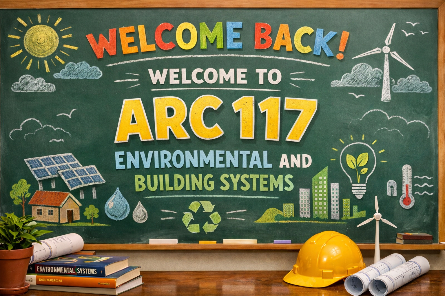 Course Image ARC117: Environmental & Building Systems